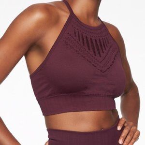 Athleta Halasana Macrame Bra - Large **NWT**